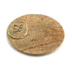 Grabkissen Yang/Kashmir Papillon (Bronze)