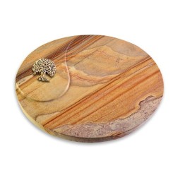 Grabkissen Yang/Rainbow Baum 3 (Bronze)