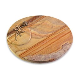 Grabkissen Yang/Rainbow Rose 6 (Bronze)