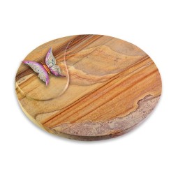 Grabkissen Yang/Rainbow Papillon 1 (Color)