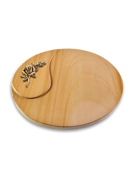 Grabkissen Yang/Woodland Rose 1 (Bronze)