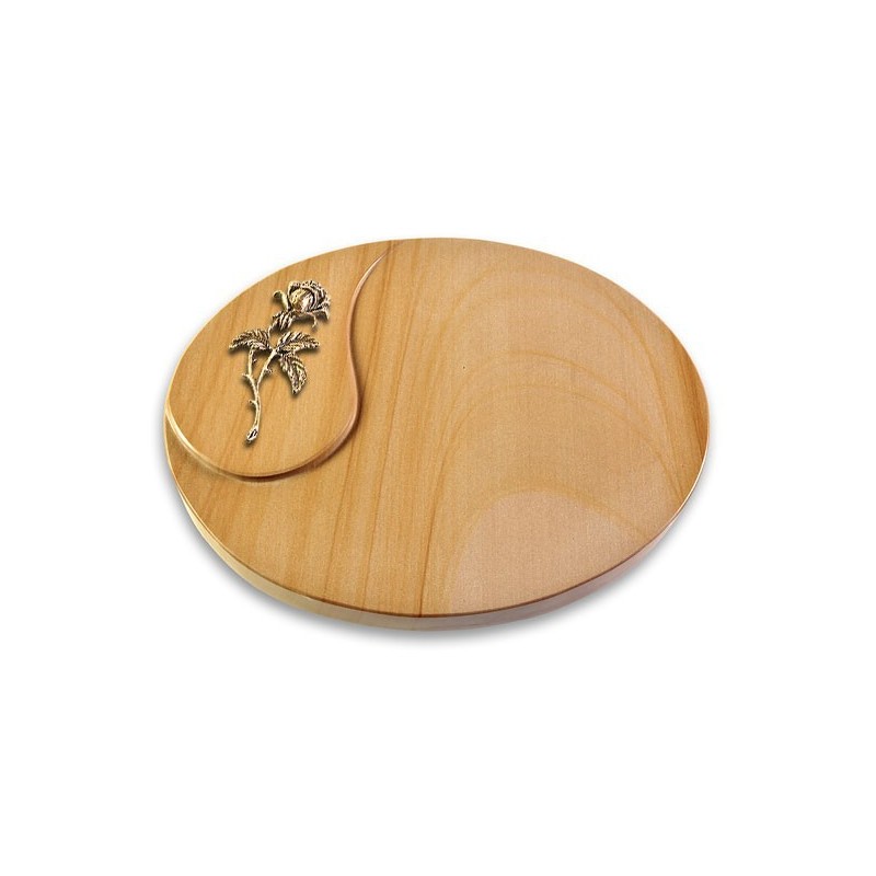 Grabkissen Yang/Woodland Rose 2 (Bronze)