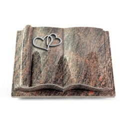 Grabbuch Antique/Himalaya Herzen (Alu)