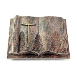 Grabbuch Antique/Himalaya Kreuz 2 (Bronze)