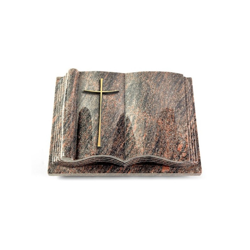 Grabbuch Antique/Himalaya Kreuz 2 (Bronze)