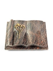 Grabbuch Antique/Himalaya Lilie (Bronze)