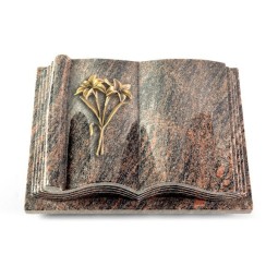 Grabbuch Antique/Himalaya Lilie (Bronze)