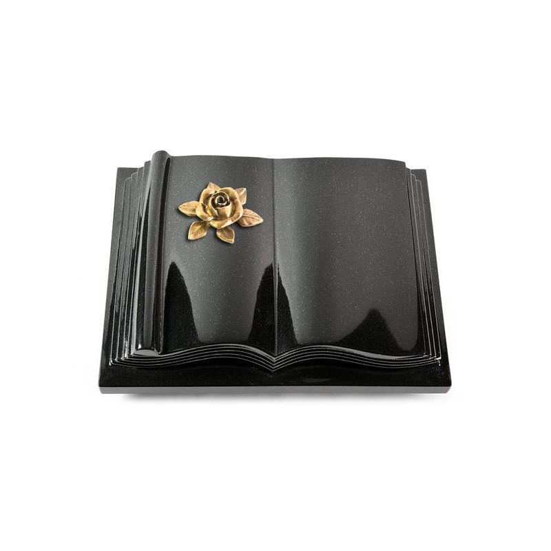 Grabbuch Antique/Indisch-Black Rose 4 (Bronze)