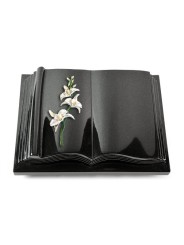 Grabbuch Antique/Indisch-Black Orchidee (Color)