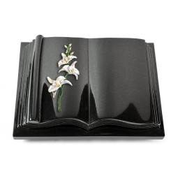 Grabbuch Antique/Indisch-Black Orchidee (Color)