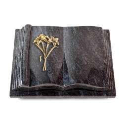 Grabbuch Antique/Orion Lilie (Bronze)