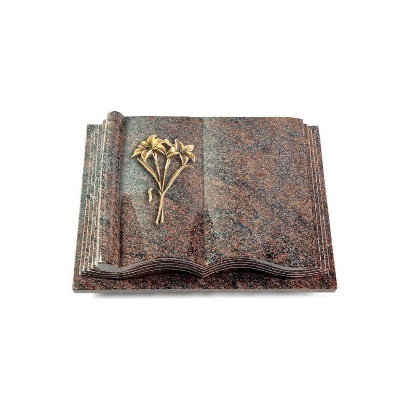 Grabbuch Antique/Paradiso Lilie (Bronze)