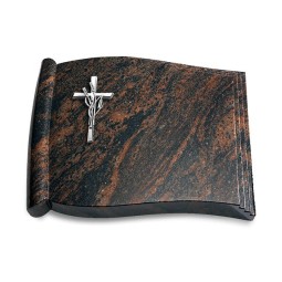 Grabbuch Biblos/Aruba Kreuz/Ähren (Alu)