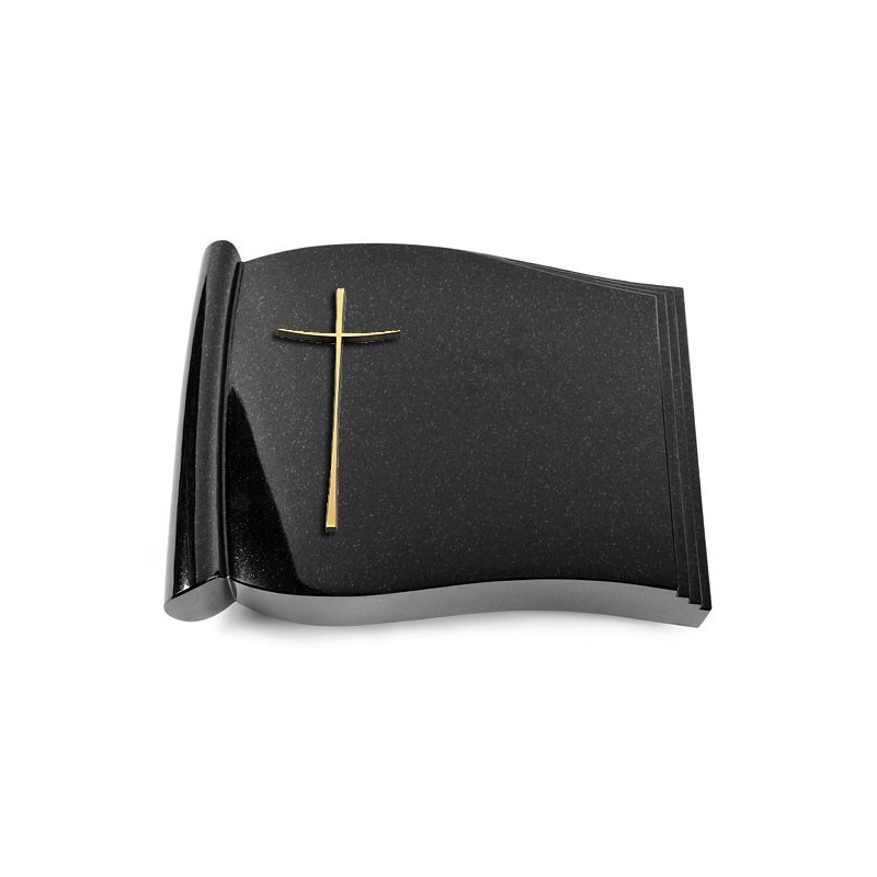 Grabbuch Biblos/Indisch-Black Kreuz 2 (Bronze)