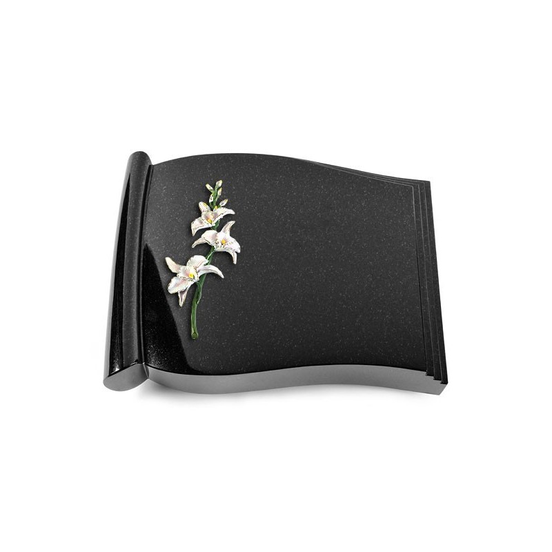 Grabbuch Biblos/Indisch-Black Orchidee (Color)