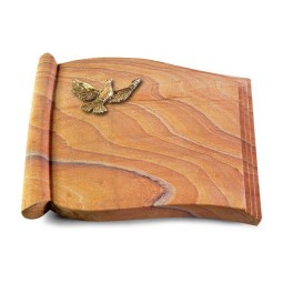 Grabbuch Biblos/Rainbow Taube (Bronze)