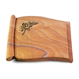 Grabbuch Biblos/Rainbow Rose 1 (Bronze)