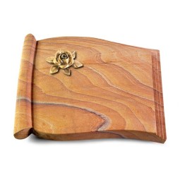Grabbuch Biblos/Rainbow Rose 4 (Bronze)