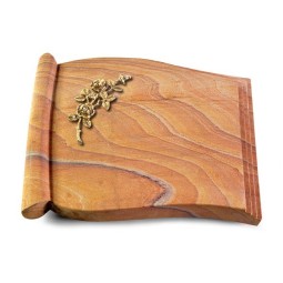 Grabbuch Biblos/Rainbow Rose 5 (Bronze)