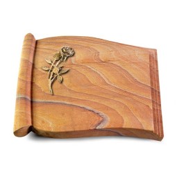 Grabbuch Biblos/Rainbow Rose 6 (Bronze)