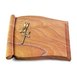 Grabbuch Biblos/Rainbow Rose 8 (Bronze)