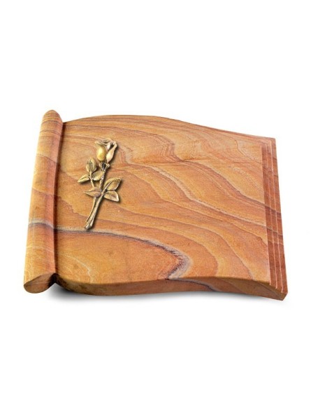 Grabbuch Biblos/Rainbow Rose 8 (Bronze)