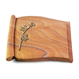 Grabbuch Biblos/Rainbow Rose 9 (Bronze)