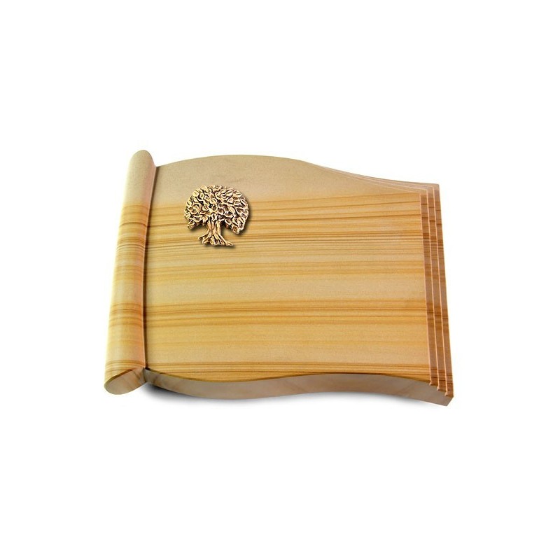 Grabbuch Biblos/Woodland Baum 3 (Bronze)