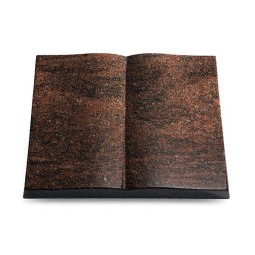 Grabbuch Livre/Englisch-Teak (ohne Ornament)