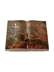 Grabbuch Livre/Aruba Kreuz/Ähren (Alu)