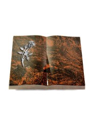 Grabbuch Livre/Aruba Rose 6 (Alu)