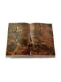 Grabbuch Livre/Aruba Kreuz/Ähren (Bronze)