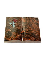 Grabbuch Livre/Aruba Rose 2 (Color)