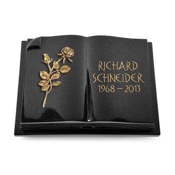 Livre Auris/Indisch Black mit Bronze-Ornament