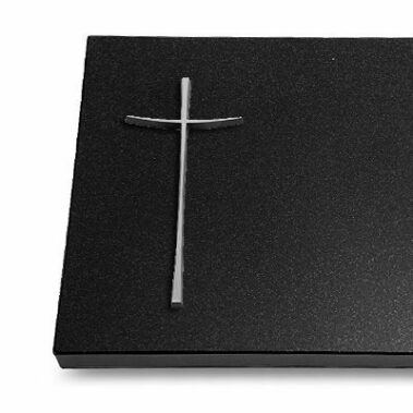 Metallornament "Aluminium Kreuz 2"