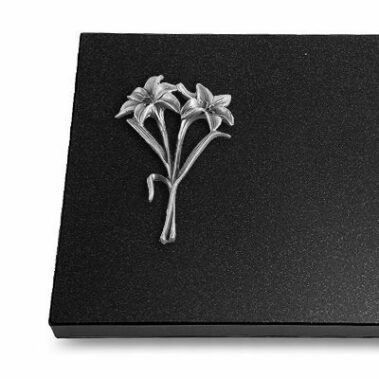 Metallornament "Aluminium Lilien"