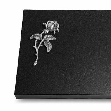 Metallornament "Aluminium Rose 2"