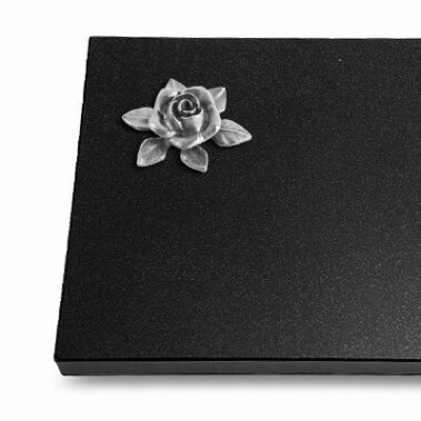 Metallornament "Aluminium Rose 4"