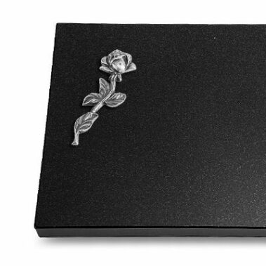 Metallornament "Aluminium Rose 7"