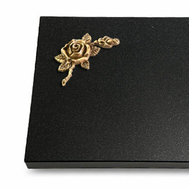 Metallornament "Bronze Rose 1"