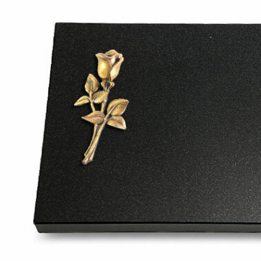 Metallornament "Bronze Rose 8"