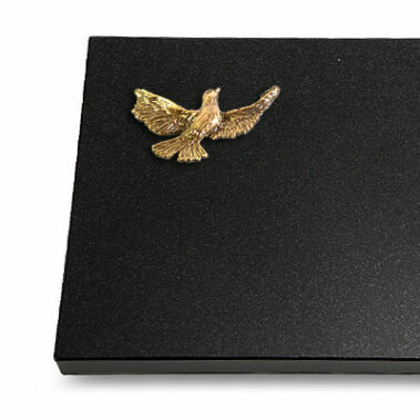 Metallornament "Bronze Taube"