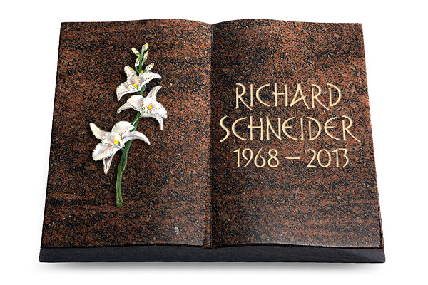 Grabbuch / Steinbuch "Livre"