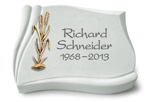 Grabstein / Grabkissen "Memory"