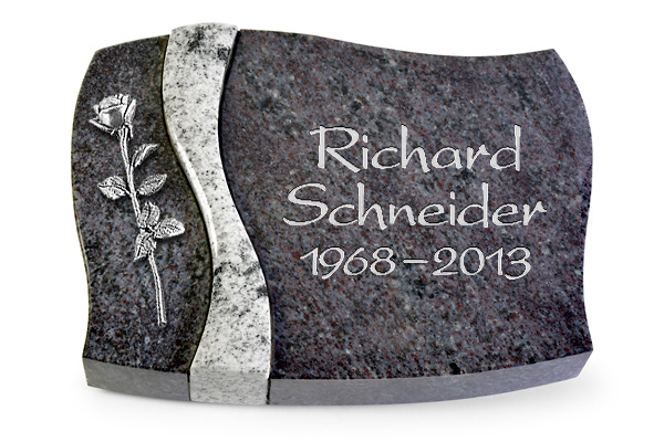 Grabstein / Grabkissen "Samba"