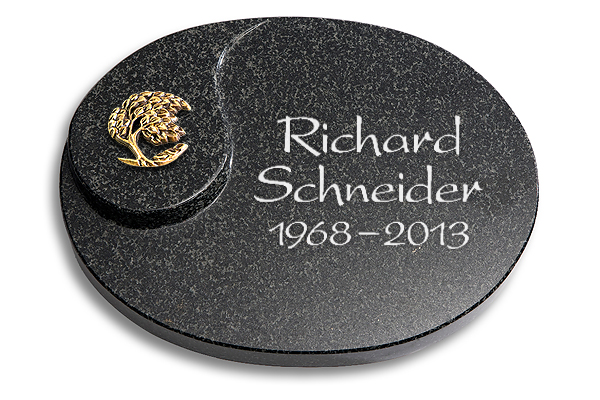 Grabstein / Grabkissen "Yang"