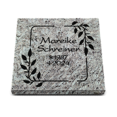 Rasengrabplatte 40 x 40 cm Marina-Blue